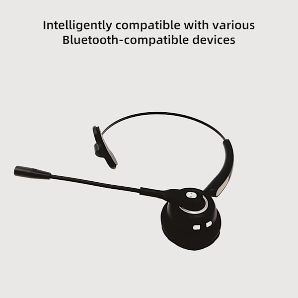 Bh520 støjreducerende kontorheadset bred kompatibilitet trådløs