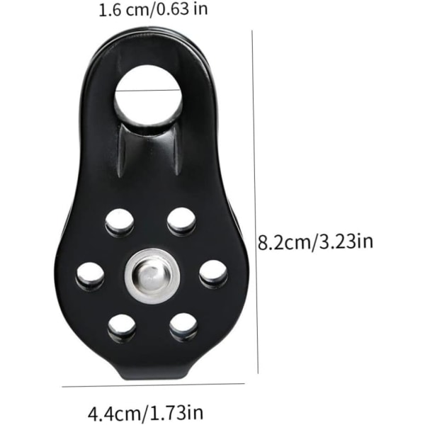 Aluminum pulley Aluminum alloy pulley Reinforced pulley Rescue