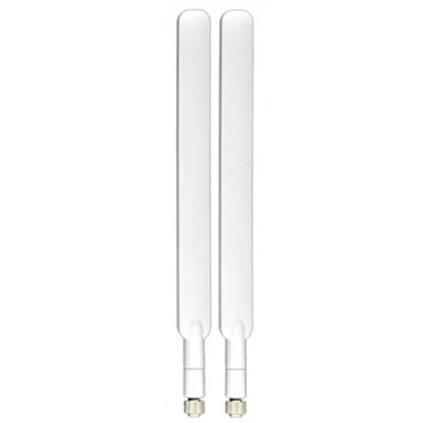 Ekstern 4G-antenne for Huawei B525 B535 B310 B315 Router 2 stk hvit