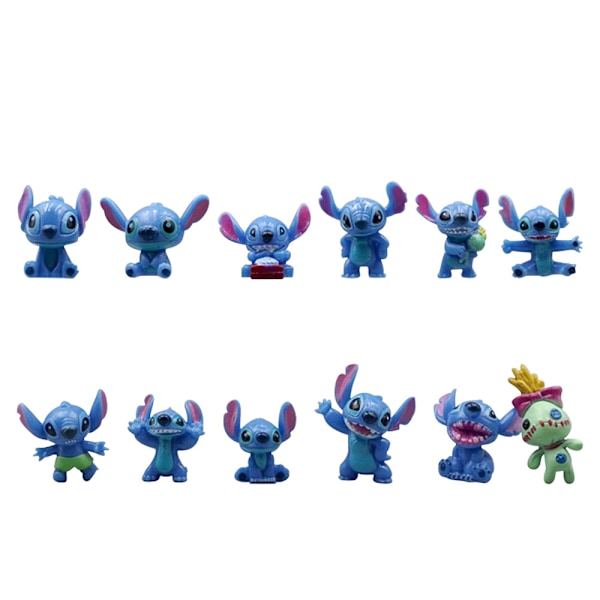 Stitch Blind Box Jule-adventskalender Blind Box Countdown Anime Blind Box A