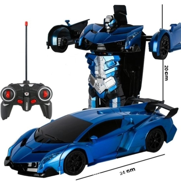 Transformer bil blå blå blue