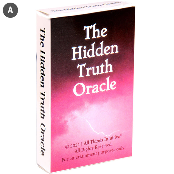 The Hidden Truth Oracle Itsenäiset Oracle-kortit Tarot-pakka 54 A
