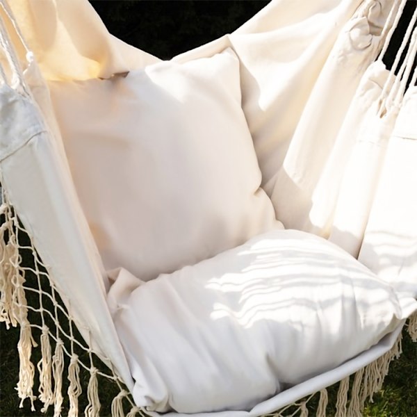 Hängstol / Hammock - Hängande Gunga / Hängmatta-XF7- Beige Beige