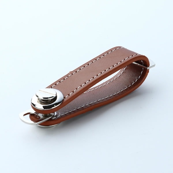 PU leather key holder - Organize your keys Brown one size