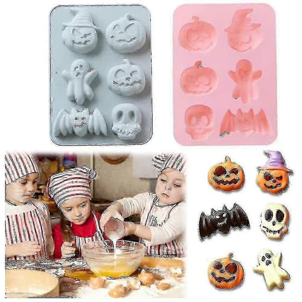 2025 Halloween Køkken Bageværktøj Sjove Skræmmende Designs-FA-