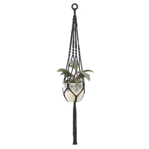 2 stk. Macrame planteophæng, hængende planteholder, stil 4