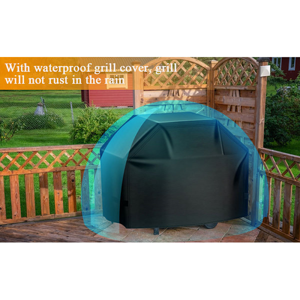 Premium Cover, Heavy Duty Gas Grill Cover til Weber Spirit,