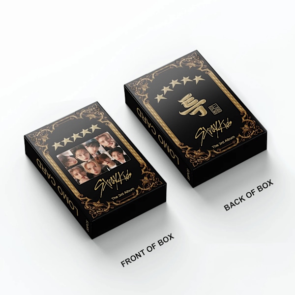 55 kpl Kpop Stray Kids Five Stars Uusi Albumi Lomo-kortti 5 Stars Valokuvakortit Straykids Valokuvakorttisetti Fanien Lahjat-FA3- 5 stars