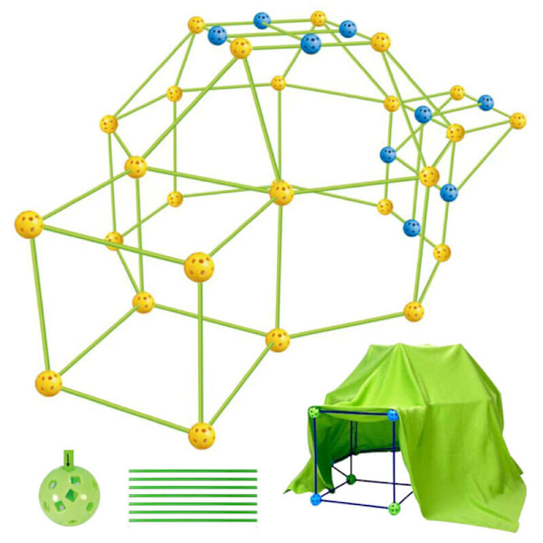 Barn som bygger ditt eget håla Kit Play Construction Fort Tent