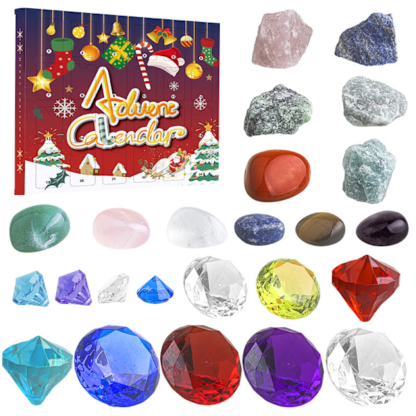 Krystall Steiner Adventskalender 2023 24 Dager Jul Nedtelling