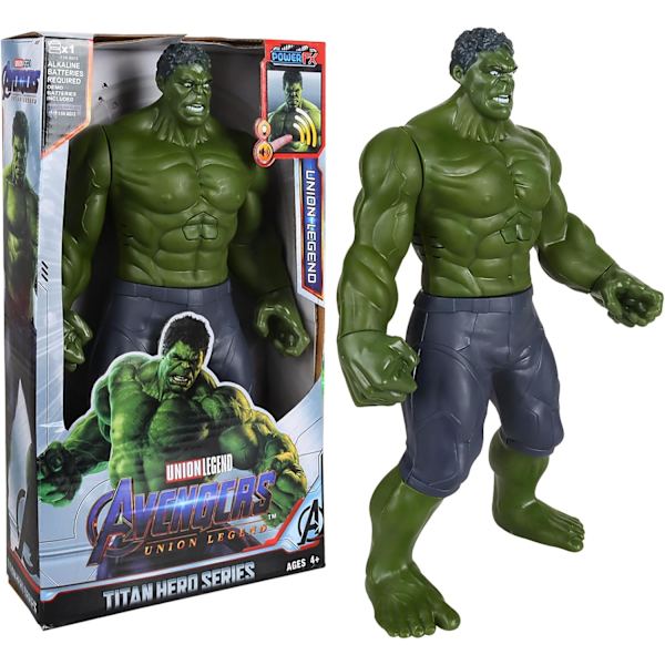 Hulk-hahmo, Hulk Marvel Ultimate Titan Hero Series, Marvel Avengers Actionhahmo 30cm Titan