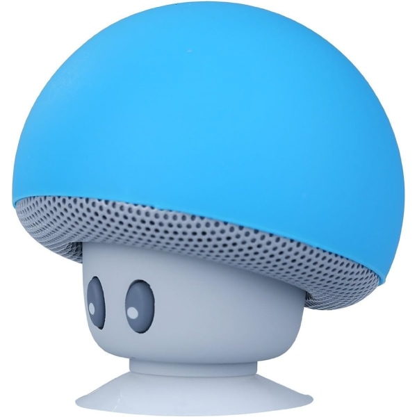 Mushroom Mini Trådløs Bærbar Bluetooth 4.1 Høytaler med Mikrofon
