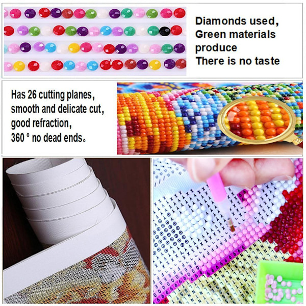 5D Diamantmålning Kit För Vuxna Diamantmålning Bilder