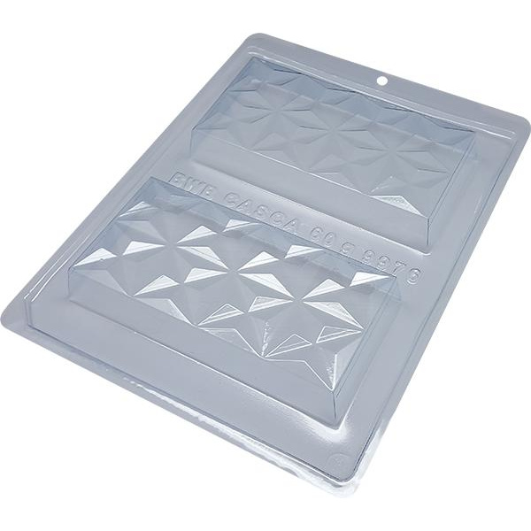 Spesiell 3-delt form - Pralinform Chokladform Chokladkaka 3D Dubai Kunafa Choklad transparent 250
