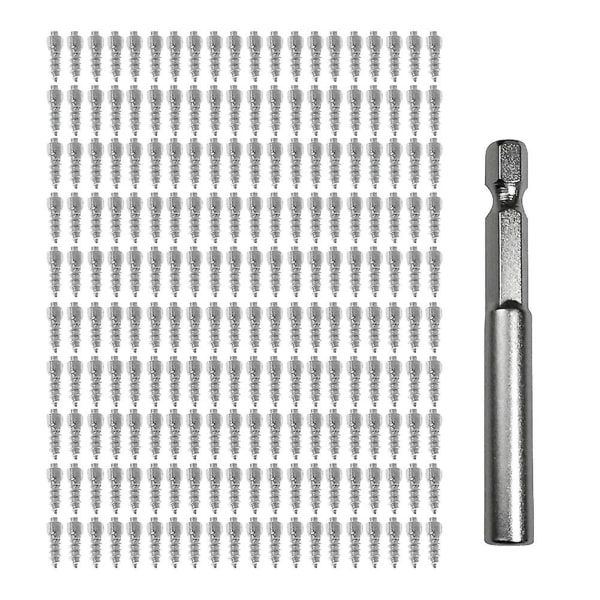 200st 4x12mm Hjulklackar Snöskruv Däckdubbar Antisladd fallende spikar för bil motorcykel cykel