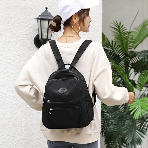 Axelveske Mini Rygsæk SORT Black