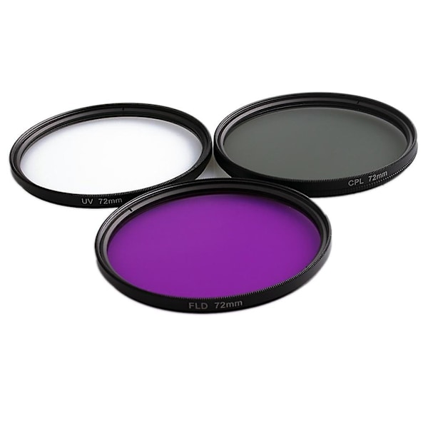 3-i-1-linsfilter sæt med pose Uv+cpl+fld 67mm