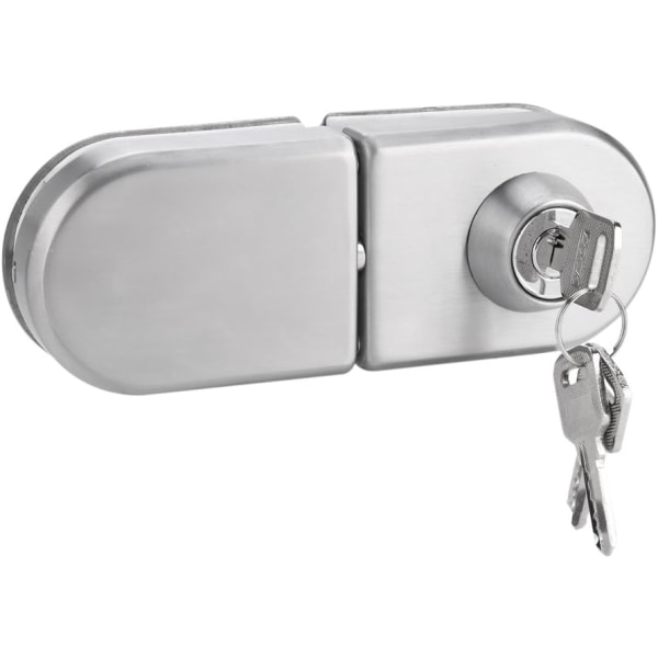 Door Lock Glass Door Anti-theft Security 10~12mm Stainless Steel