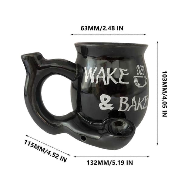 Creatives Keramisk Mugg Unik Glaserad Keramisk Kaffemugg Hållbar-FA-