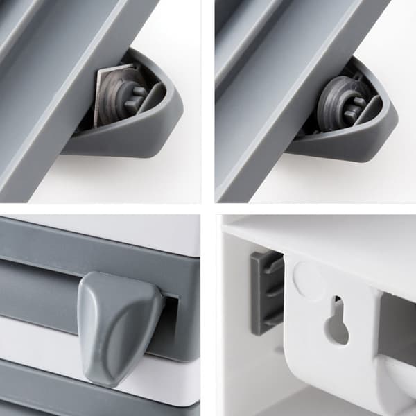 Wall mount for plastic wrap / aluminum foil and paper towels Vi-FA-