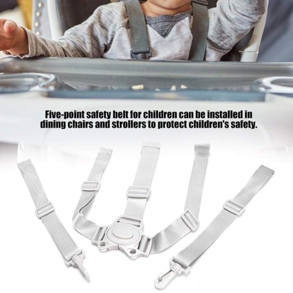 Universell Säkerhetssele för Barnmatstol, Portabel Sits