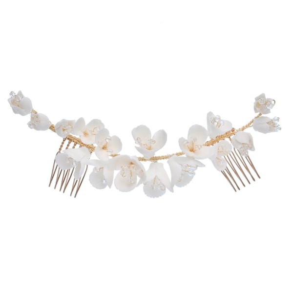 Bridal Jewellery Floral Hair Combs for Womens Wedding