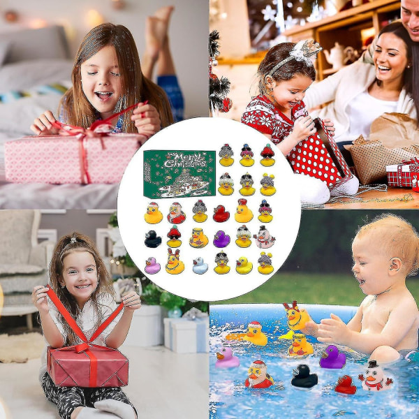 Ny Gummi Anka Adventkalender 2023, Adventkalender 2023 Barn, Advent Anka Badleksak 03(24 ducks)