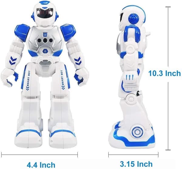 Bevegelseskontroll Smart Robotleketøy for Barn, Programmerbart Dansende RC Robotsett