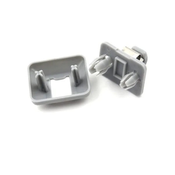 10 stk Grå Interiør Solskjerm Klips Holder Krok for Audi A3 A4L