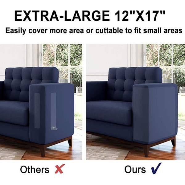Möbelskydd - Anti-Rep Tejp För Soffa, 8-Pack-FA2-
