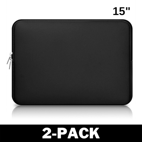 Bærbar PC-veske 11/13/15 tommer Laptop / Macboo 2-Pack 15 tum