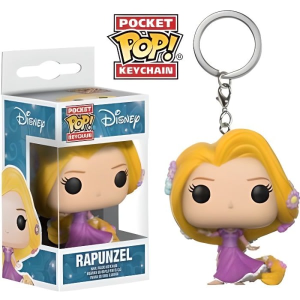 Disney Rapuzel Nyckelring - Rapunzel Pocket Pop 4c