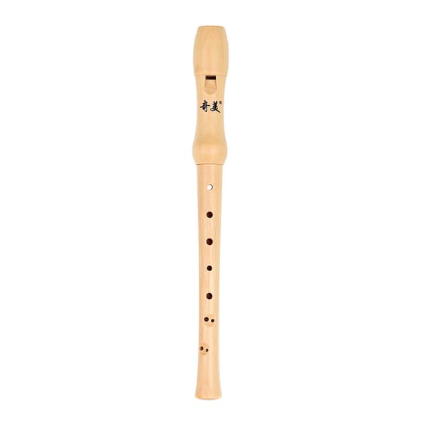 Wooden Soprano Recorder C-Key - Professional 3-Piece Recorder, German or Baroque Fingering
