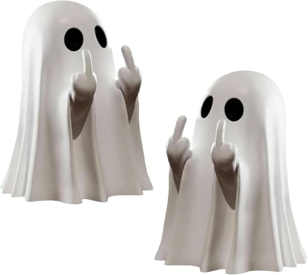 Glødende Halloween Spøkelsesfinger Sett for Skummel Borddekorasjon