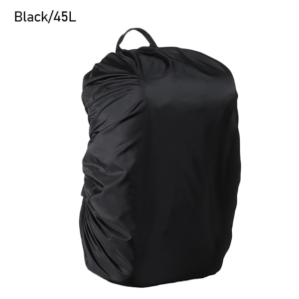 1. Rygsæksregncover Dækning COVER 45L sort black 45L