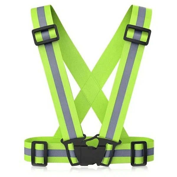 4-pack - Reflexsele för Vuxna & Barn / Reflexväst – Reflex Svart Black 4-Pack Svart