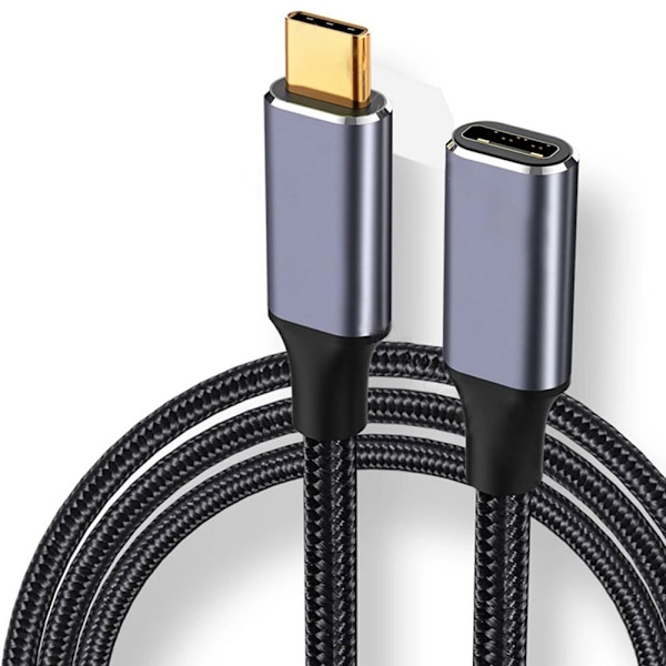 USB-C förlängningskabel USB 3.1 Gen2 1M 1m