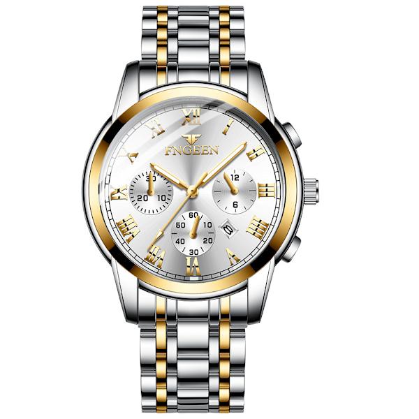 Herrklockor Vattentät Quartz Analog Sports Luminous Watch C