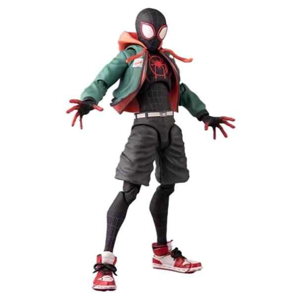 Legends Sentinel Spiderman Actionfigur Spider-vers Miles Sv Shf Morales Peni Parker Anime Figurer Staty Leksaker