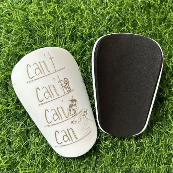 par mini benskinner Fodboldbenskinner - Sort-FA-