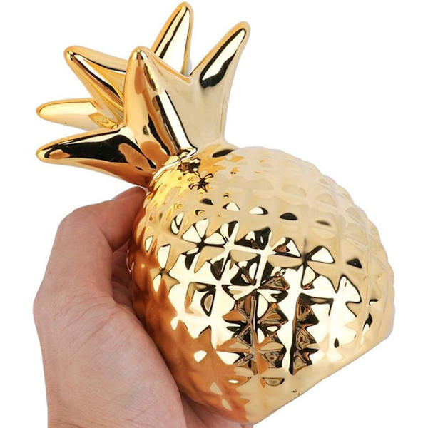 Ananas-tyttöjen keraaminen säästölipas Ananas-koristelaatikot