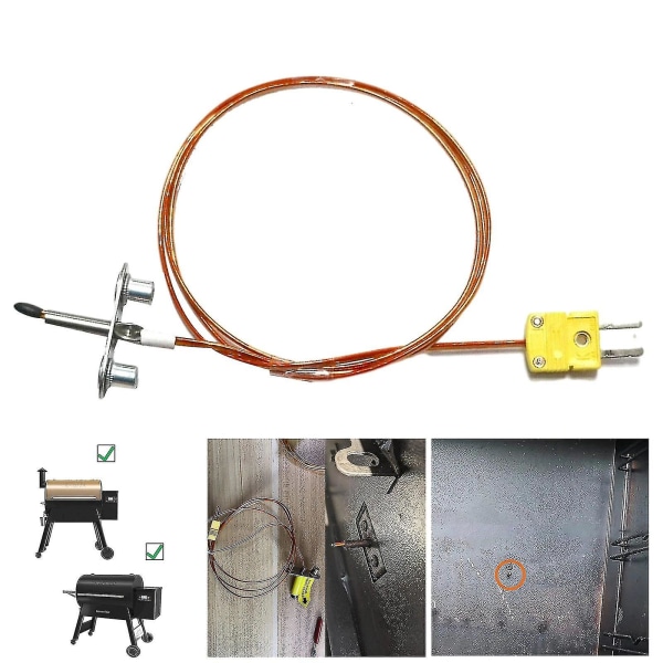 Termoelement Sæt Kit Hot Passer Til Ironwood 650/885 Pro 575/780 Kit0422