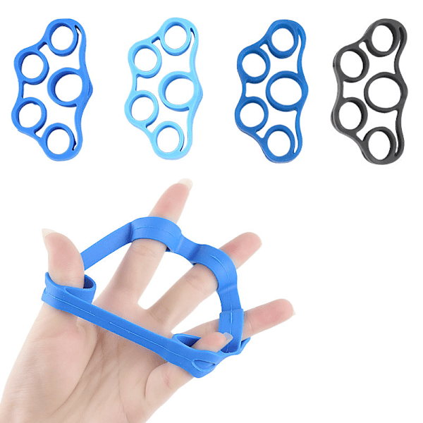 Fingertræner 3/4/5 kg 4-pak Flerfärgad
