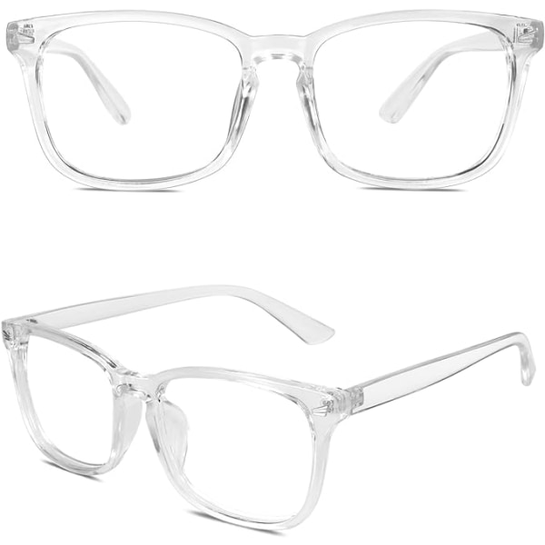 Hornglasögon utan styrka falska glasögon nördglasögon