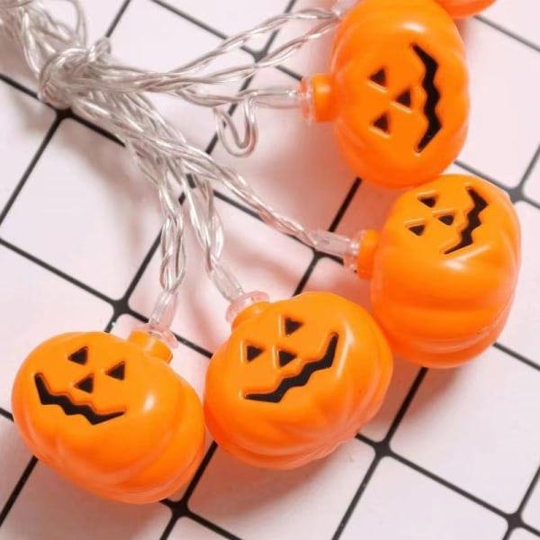 3M 20LED Halloween-kurpitsavalot, paristokäyttöinen valosarja