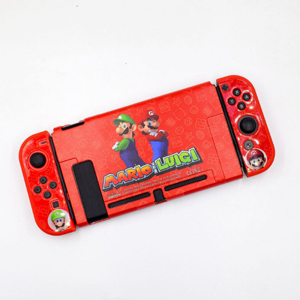 For Nintendo Switch Mobile Son Raccoon Game Console Beskyttende deksel NS Fargerike deksel Mario Brothers