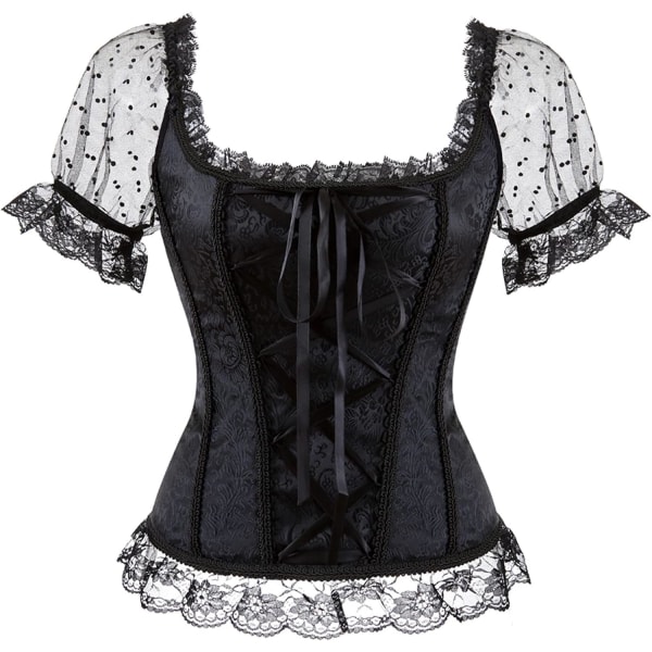 Women's Corset Lace Waist Neck Shaping Corset Sexy, L