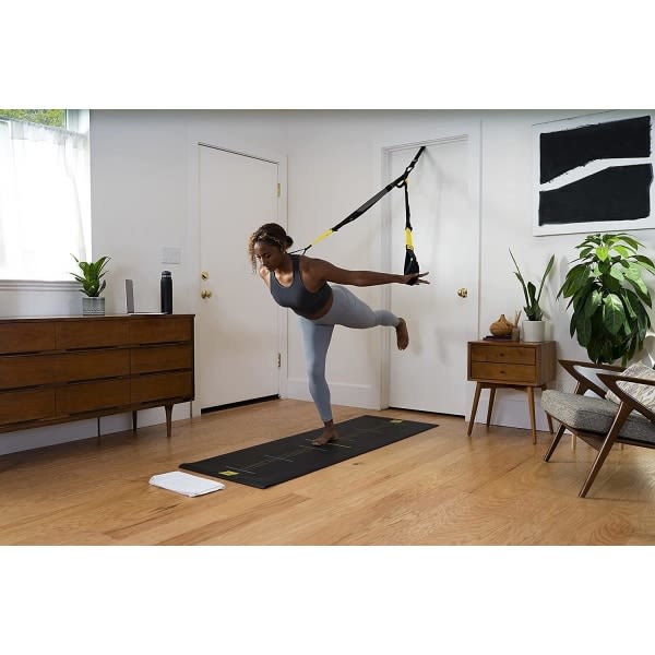 TRX All-in-One Suspension Trainer - Hjemmegym-system til den erfarne fitnessentusiast, inklusive adgang til TRX Training Club-WELLNGS