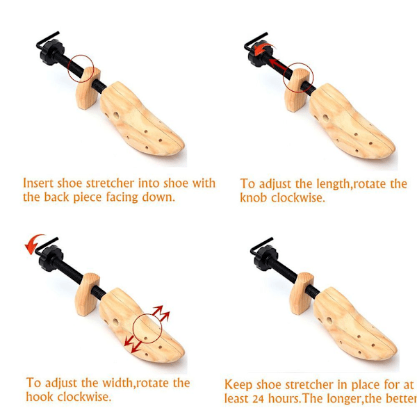 1 st Skostretcher Stövleutvidgare Forma M