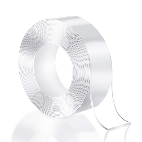 Dubbelhäftande Transparent Nano-tejp i Olika Längder 3M
